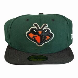 NWT Augusta Green Jackets 7 3/4 New Era 59fifty Fitted Hat MiLB Minor League